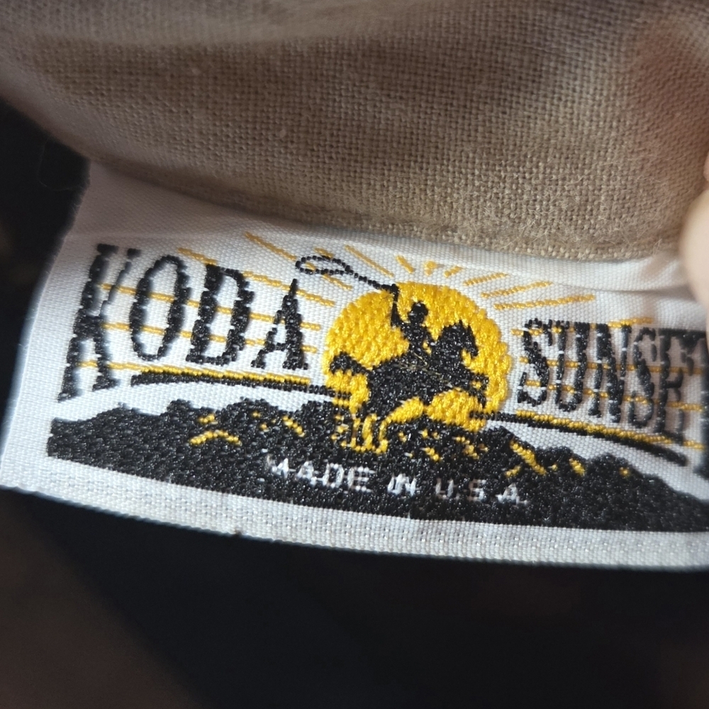 Vintage Koda Sunset Western Aztec Colorblock Button-Up USA Size Large - Picture 4 of 6